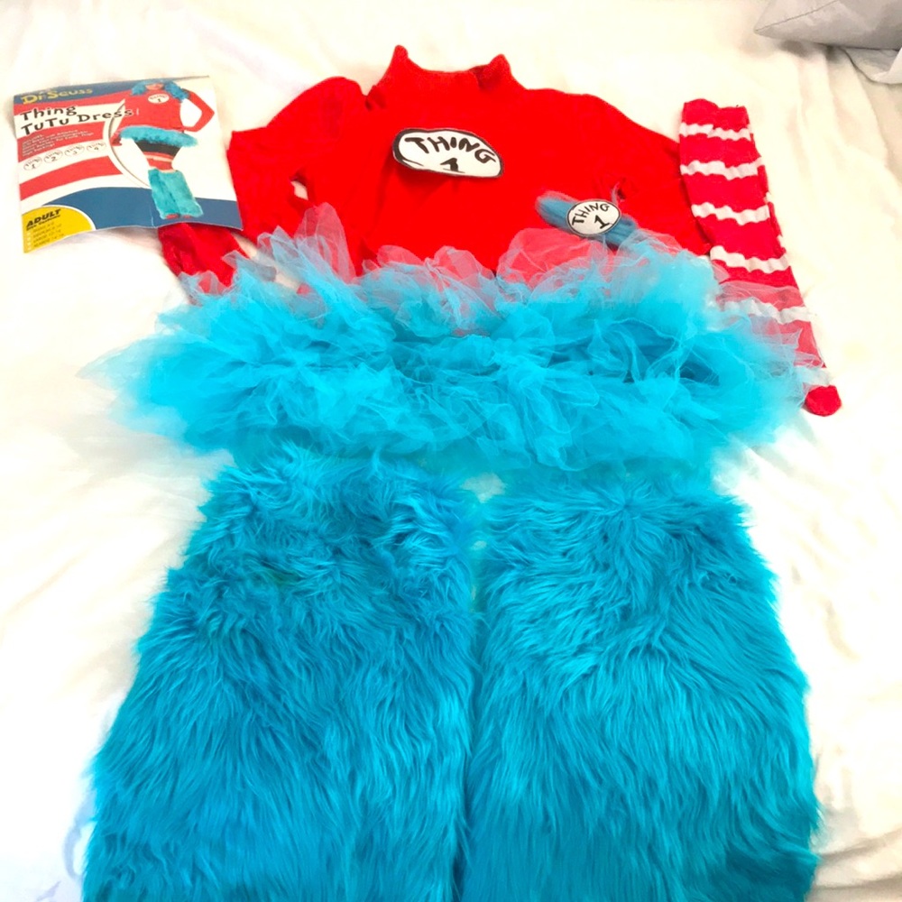 CAT AND THE HATS, THING 1 WOMENS HALLOWEEN COSTUME